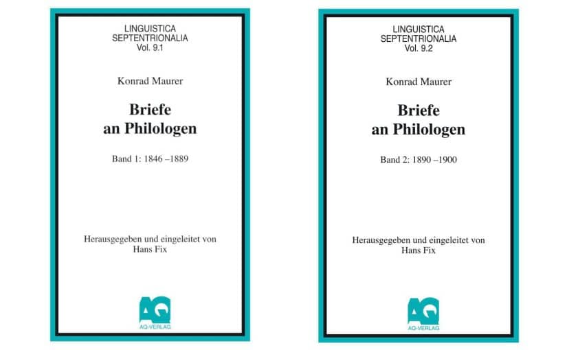 Konrad Maurer: Briefe an Philologen